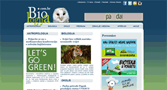 Desktop Screenshot of biologija.com.hr